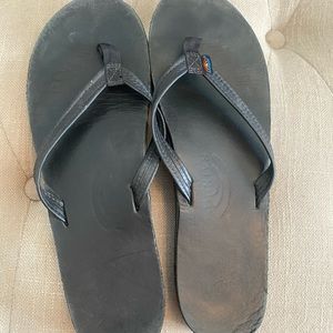 Black Women's Rainbow Sandals